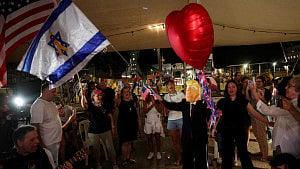 Celebrations erupt in Gaza, Israel on news of deal to end war