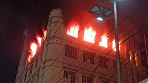 Multi-storey building fire in Kalshi doused