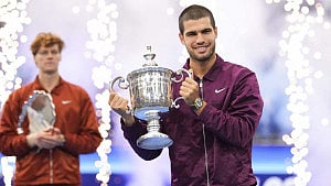 Alcaraz claims second US Open title