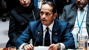 Trump hosts Qatar PM after Israeli attack in Doha