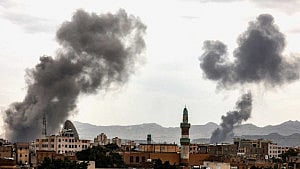 Israel attacks Sanaa, al-Jawf