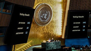 UN endorses two-state solution declaration that condemns Hamas
