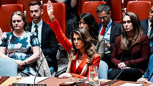 US casts 6th veto at UN over war in Gaza