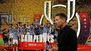 Sociedad beat Atletico on penalties to win Copa del Rey