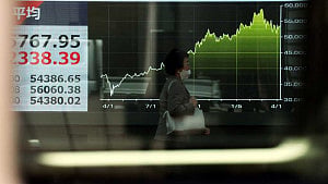 Asian shares track Wall Street to record highs