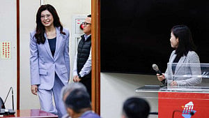 Taiwan opposition leader pledges reconciliation
