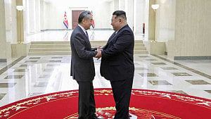 Chinese diplomat meets Kim Jong Un
