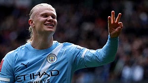 Haaland triple sinks Liverpool