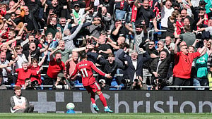 Haaland sinks Arsenal as Van Dijk takes derby