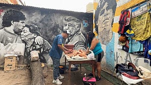 Maradona’s former home turned into soup kitchen