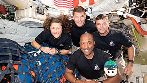 NASA crew to speak from deep space
