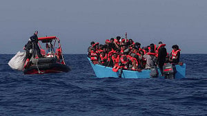 Ships near Italy rescue 32 migrants, 71 lost at sea