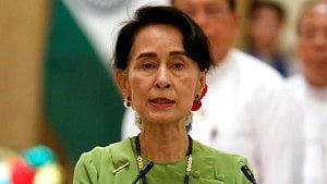 Myanmar cuts Aung San Suu Kyi’s prison term