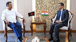 PM Tarique meets with Indian high commissioner