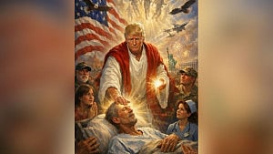 Trump shares AI Jesus-like image amid Pope feud