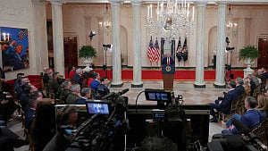 Hopes dim for swift end to Iran war after Trump speech