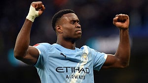 Guehi scores as Man City beat Salford