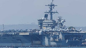 US shoots down Iranian drone approaching aircraft carrier