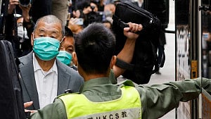Hong Kong leader backs Lai’s jail sentence