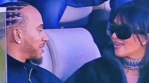 Kim, Lewis serve ‘couple goals’ at Super Bowl