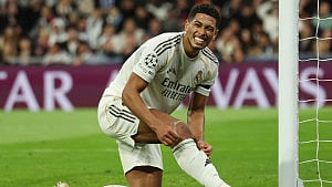 Real's Bellingham out for a month with injury