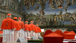 Jesus transformed in Sistine Chapel restoration