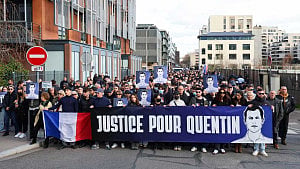 Thousands march in Lyon over activist killing