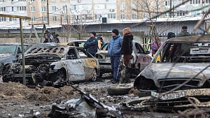 Russian drone strike kills 12 miners