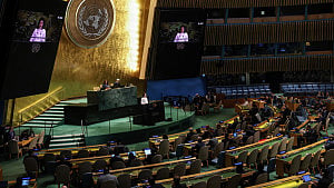 On invasion anniversary, UN says Ukraine cannot be divided