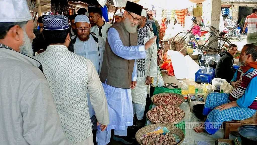 Jamaat’s candidate Rabiul Bashar holds a campaign rally in Satkhira-3.