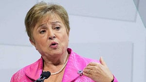IMF chief Georgieva arrives in Kyiv