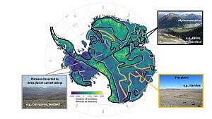 Antarctica’s secret terrain mapped for first time
