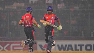 Rajshahi opener Tanzid hits century in BPL final
