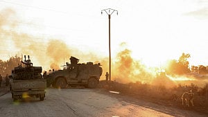 Government forces press advance in northeast Syria