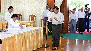 Final phase of Myanmar's election underway