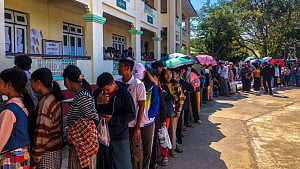 Myanmar election delivers victory for military-backed party