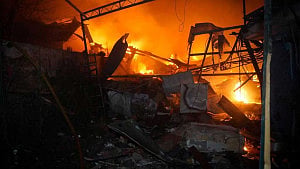 Russian strike kills couple near Kyiv