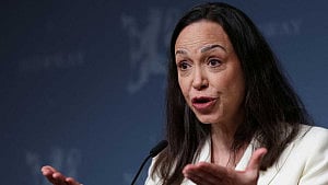 Will meet Venezuela’s Machado next week: Trump