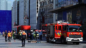 Brussels construction site fire sees multiple fatalities