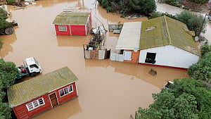 Chile rains leave 13 dead