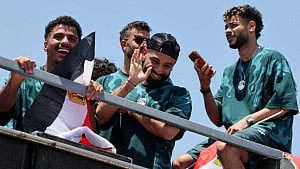 Egypt gives heroes' welcome to World Cup team
