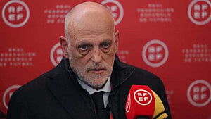 Tebas tells Infantino to quit, accuses FIFA of 'destroying football'