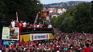 Crowds pack Oslo to celebrate Norway's WC turnaround