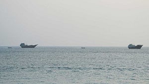 Fewer vessels travel through Hormuz