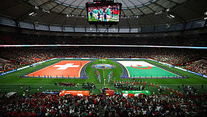 Swiss, Algeria adjust line-ups for last-32 showdown