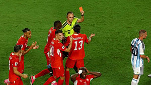 Swiss coach blasts 'unacceptable' VAR rule