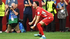 Switzerland through after shootout win over Colombia