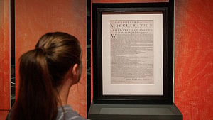 Rare US Declaration of Independence copy found in UK