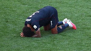 US defence falls apart in Belgium rout
