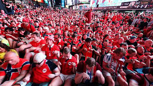 Enthusiasts hail spirit of Norway fans' "Viking row"